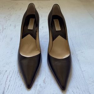 Michael Kors Brown Leather Pump 9.5 Italy